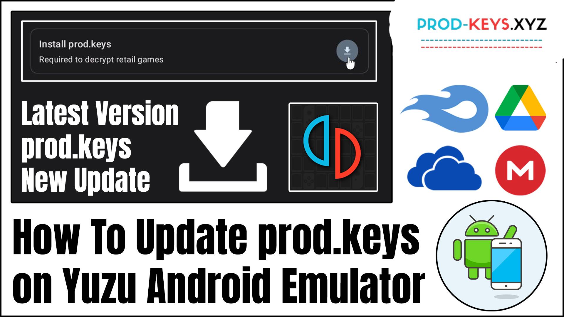 How To Update Prod.Keys on Yuzu Android (Tutorial)