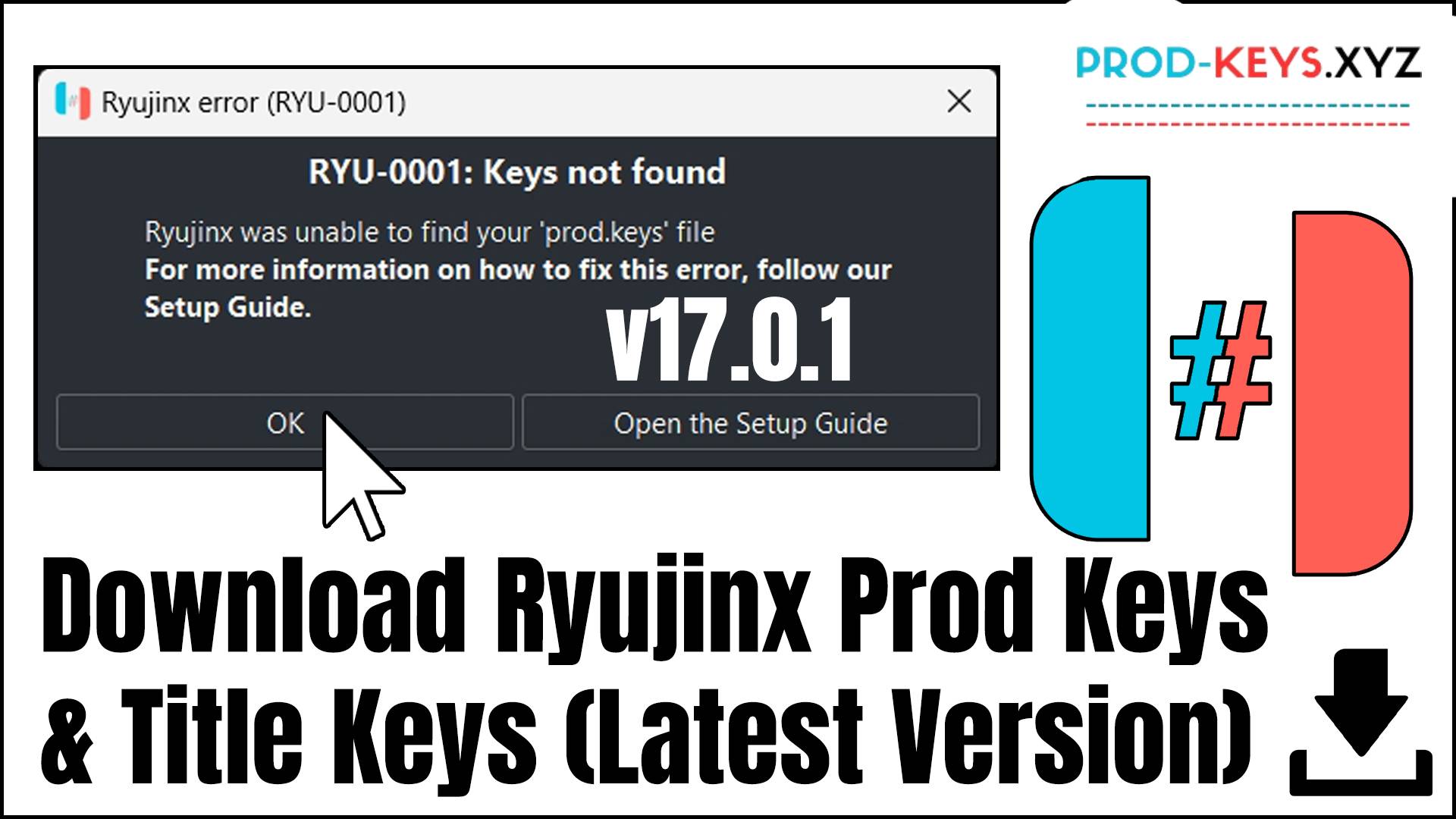 Ryujinx Prod Keys & Title Keys Download (Latest Version)