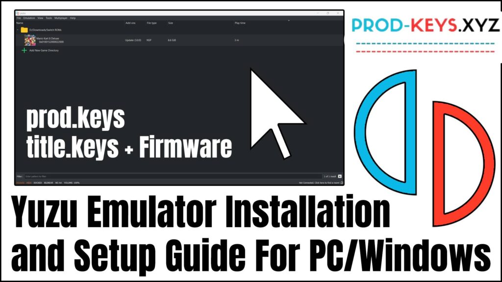 Yuzu Emulator Installation and Setup Guide For PCWindows